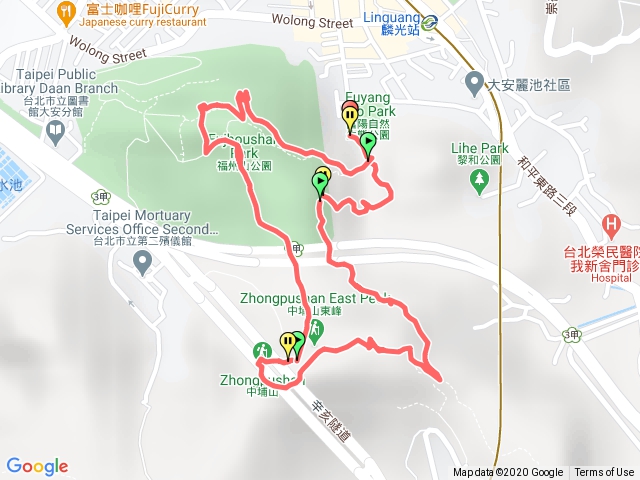 健行筆記APP實作體驗(12/19)