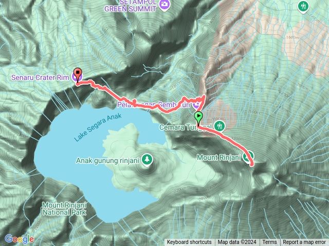 林賈尼火山 (Mt.Rinjani) 3天2夜 day2