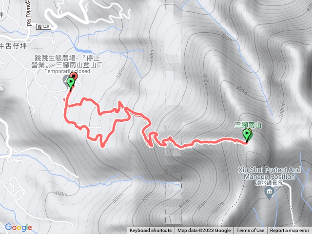 嘉義跳跳農場上三脚南山