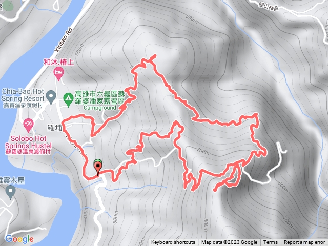 六龜蘇羅埔山、寶來山環走