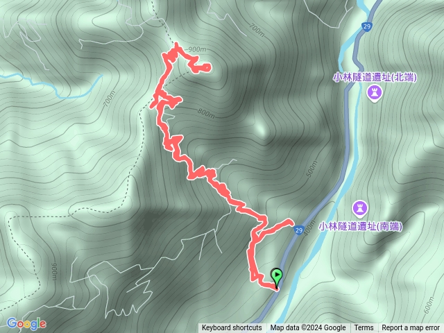 西阿里關山東側入口