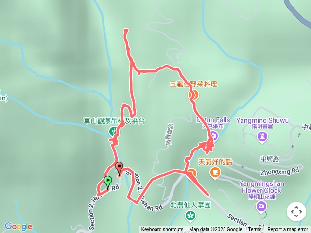 草山觀瀑吊橋