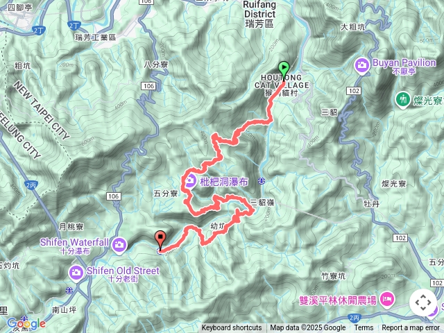猴硐~大華（獅子嘴岩、烏塗窟山、五分寮山、魚寮山、幼坑山）