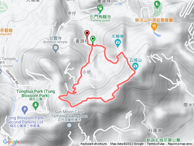 太極五城天上山線