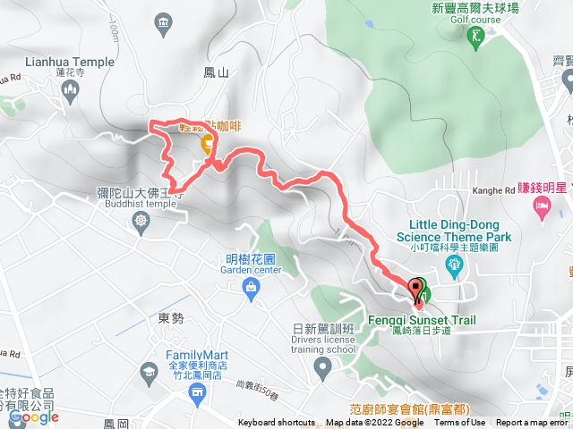 鳳崎落日步道-蓮花寺（未完成）