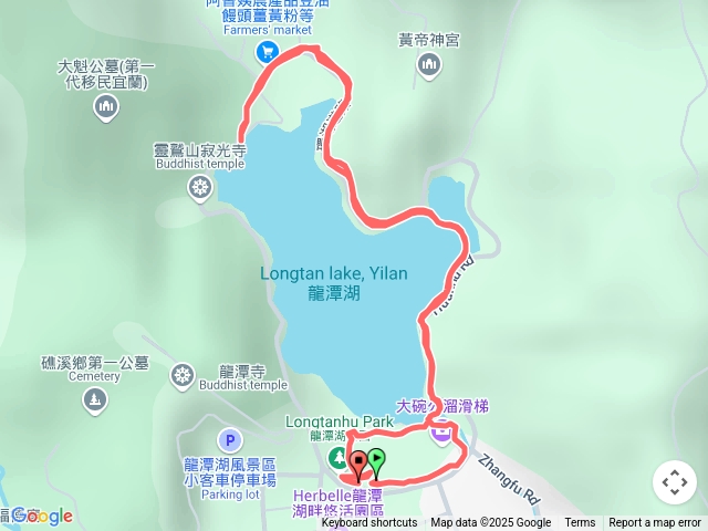 「步道悠遊」礁溪龍潭湖環湖步道