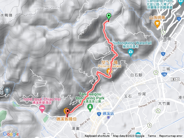 20231206淡蘭古道跑馬段-坪林到礁溪