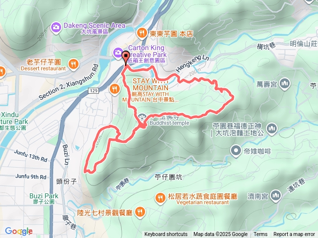 南觀音山+中臺科大+青春嶺