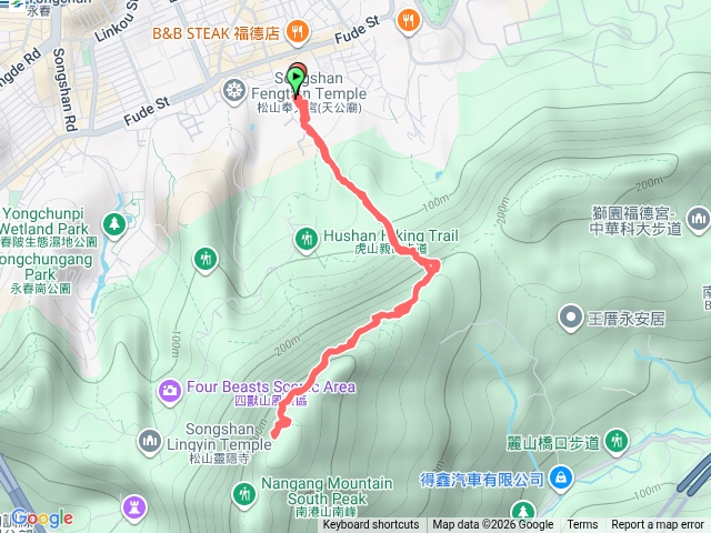 南港山四獸山步道預覽圖