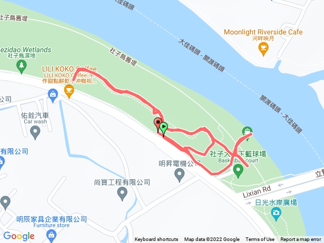 幸珍走台北社子島溼地步道