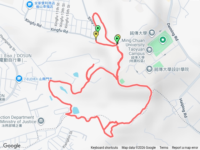 山仔頂山環型一大圈