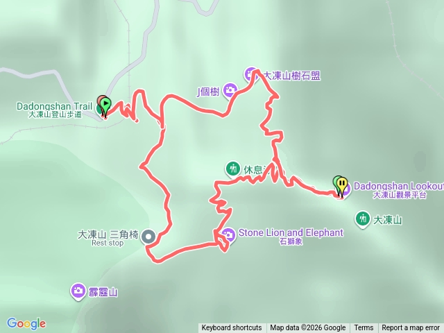 奮起湖大凍山步道預覽圖