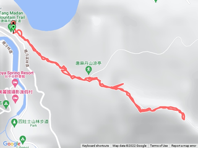 唐麻丹山步道（𥚃冷林道）