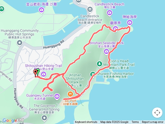 金山獅頭山公園步道+神秘海岸