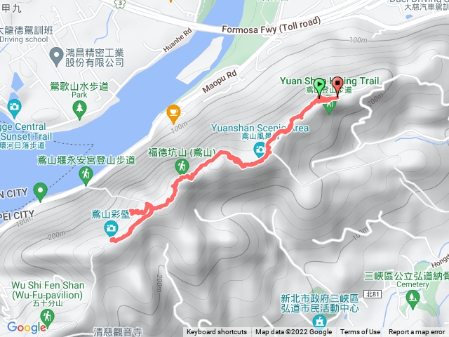 鳶山 大鐘-福德坑山-彩壁 來回