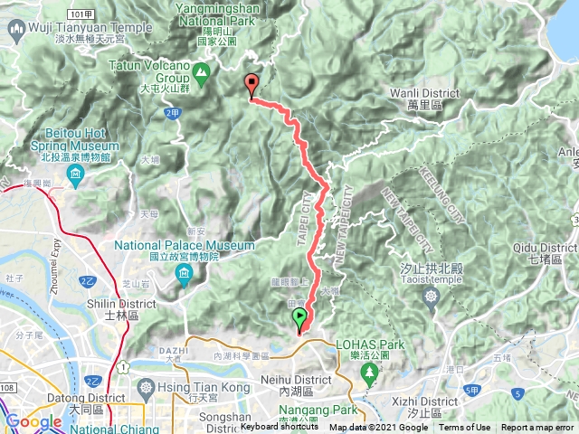 2021-10-16 碧湖步道 龍船岩 開眼山 風櫃嘴 擎天崗