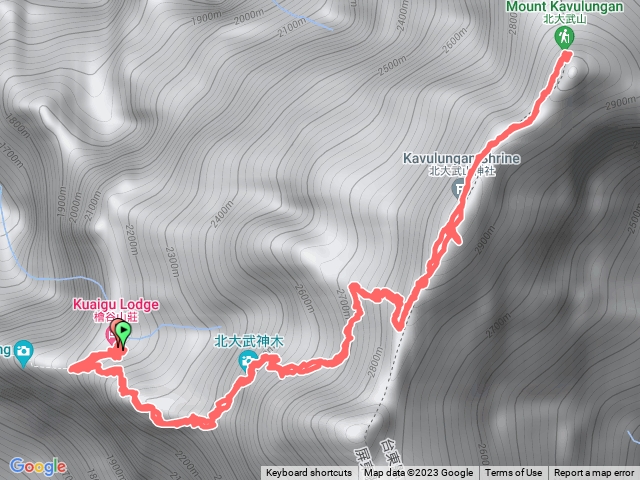 北大武山-檜谷山莊