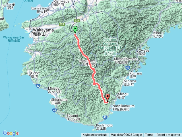 （日本）熊野古道小邊路+小雲取越+大雲取越