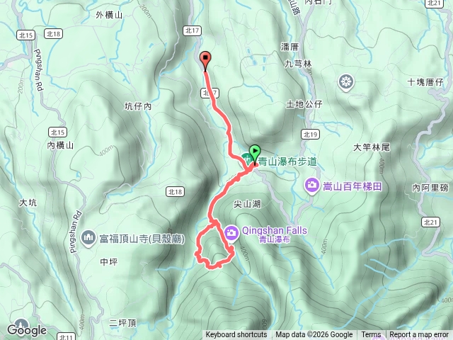 青山瀑布預覽圖