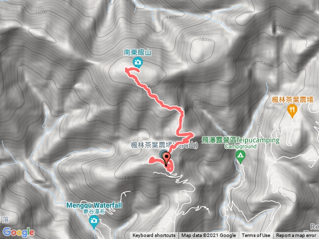 20211219南投仁愛南東眼山南峰、南東眼山
