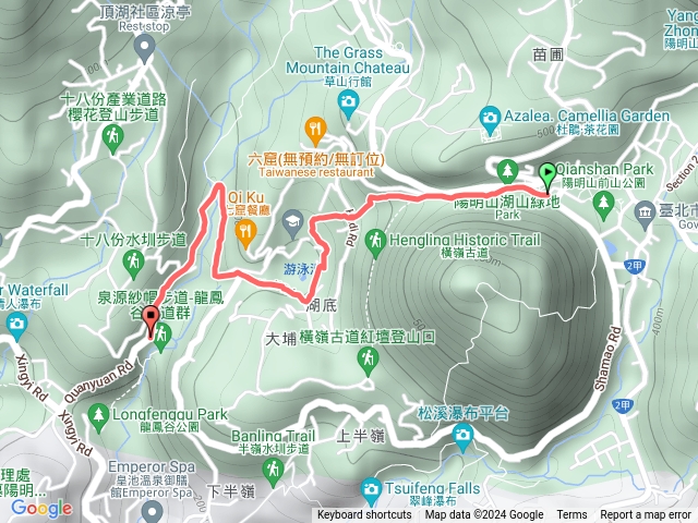 湖山國小步道 湖底聚落