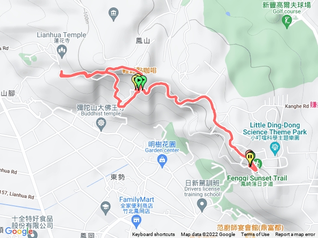 2022.10.01－鳳崎落日步道
