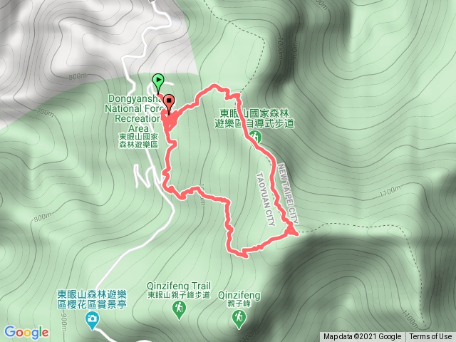 1100124東眼山