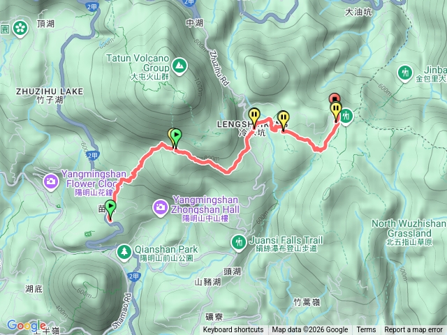 20260104七星山苗圃步道 苗冷步道 冷擎步道預覽圖