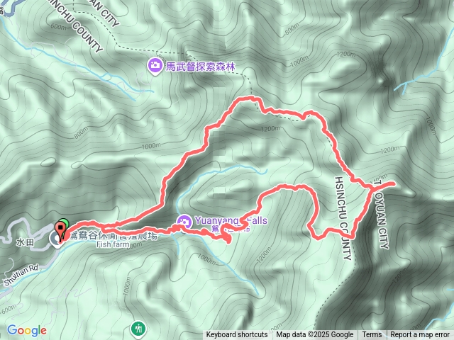 螞蟻_貴妃山-那結山-外鳥嘴山O型