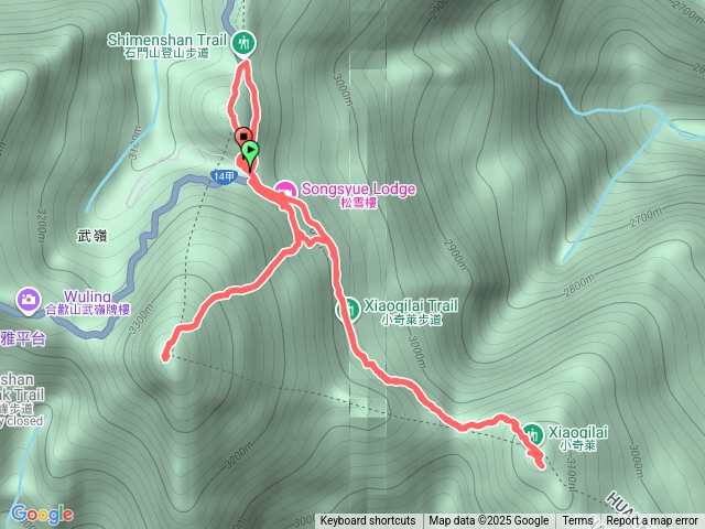 合歡東峰小奇萊合歡尖