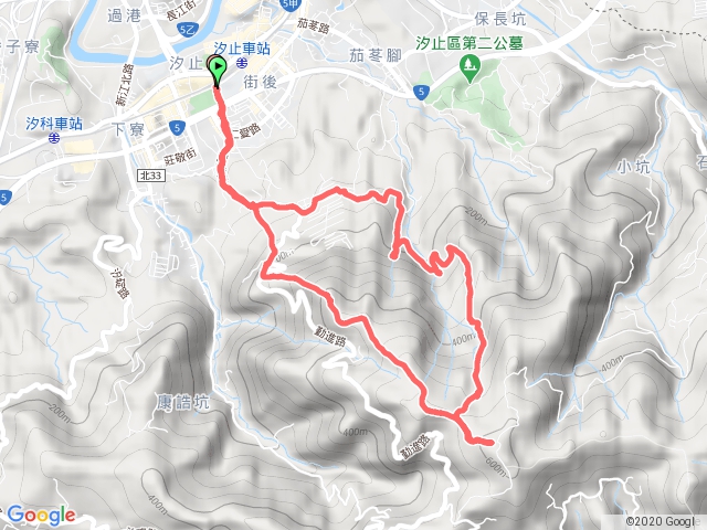 汐止大尖山四分尾山下探茄苳及大尖山瀑