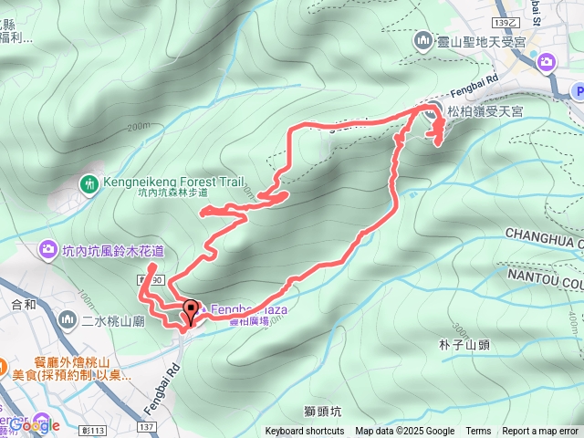 豐柏登廟步道O繞