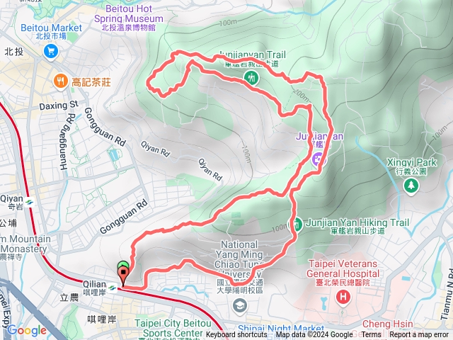 軍艦岩、丹鳳山O 微跑預覽圖