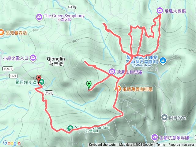 中坑山加強版
