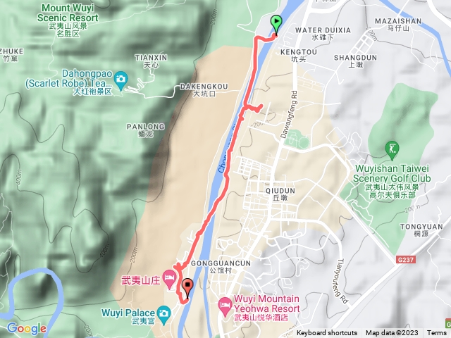 武夷山市區閒逛