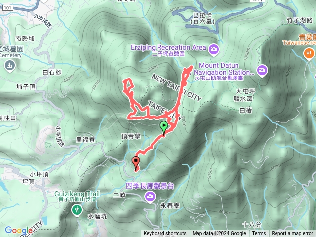 2024-10-12(六)清天宮-外人別莊-面天坪石屋群-向天池山-興福寮水管路-清天宮