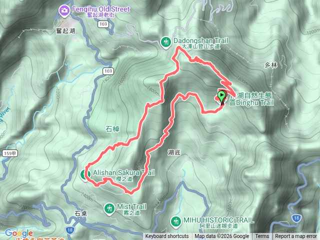 頂湖-霹靂山-大凍山預覽圖