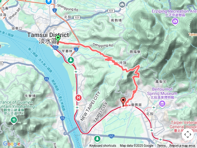 三空泉～貴子坑步道