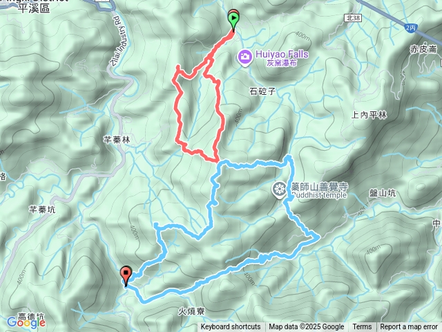 000盤山坑古道-番喜亭-石古井-青林山-畝畝山-平溪子山-畝畝山北稜-新興宮8字走
