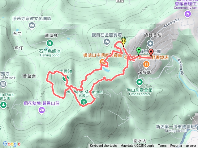 2025-0211造鎮_太極嶺_五城山小段攀爬路線預覽圖