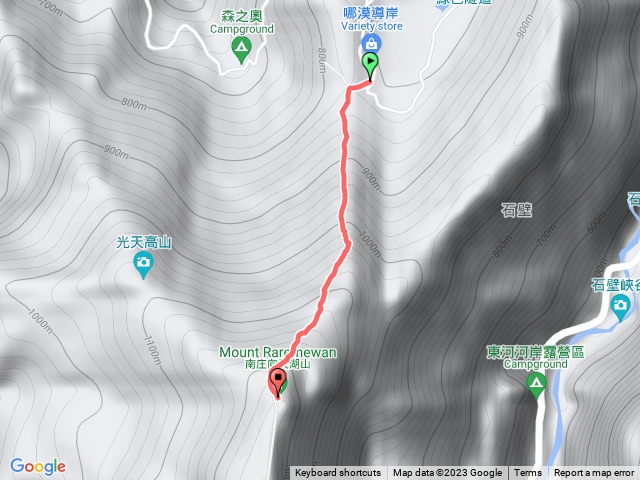 小百岳南庄向天湖山步道20231213