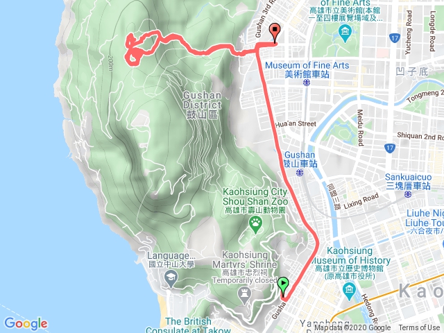 20201103 壽山一線天大深谷