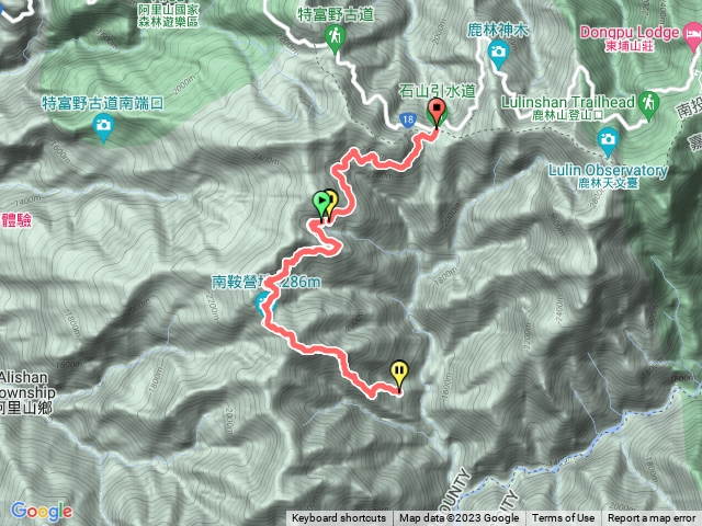 白雪村D2_駁坎-白雪村-駁坎-登山口