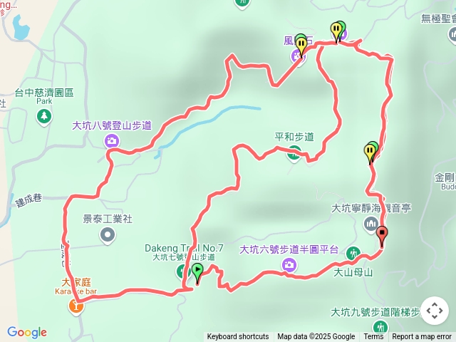 台中大坑6、7、8號步道登山行