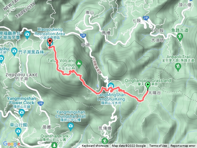 擎天崗到小油坑