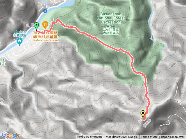 2021谷關七熊八仙山主峰步道(松鶴→八仙山→唐麻山)20211117