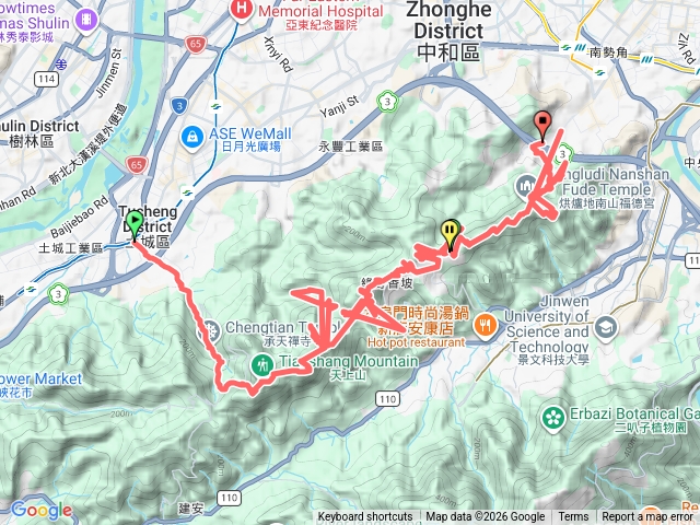 土城桐花步道-天上山-烘爐地預覽圖