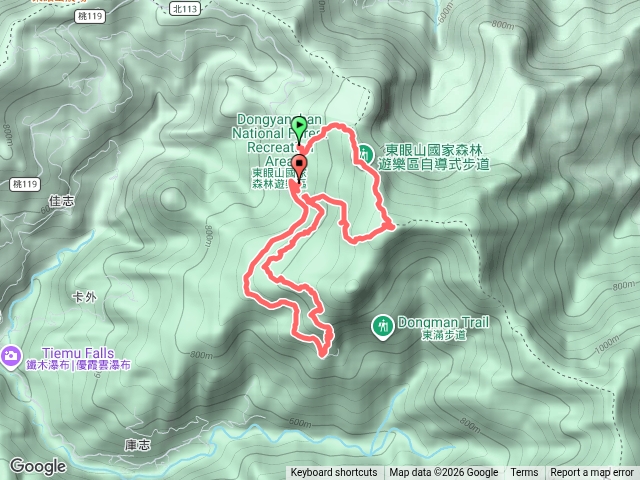 東眼山自導步道親子峰步道預覽圖