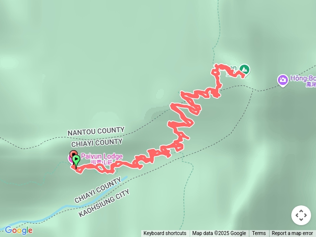 排雲山莊到主峰
