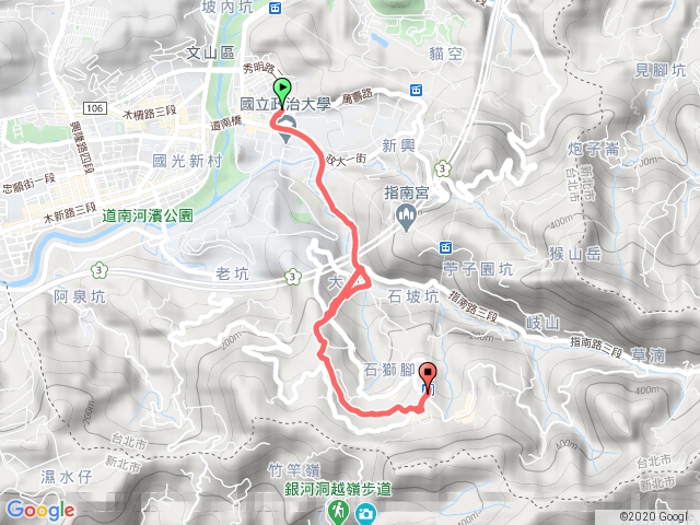 北圖萬興 至 貓空纜車站